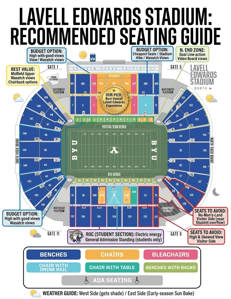 LaVell Edwards Stadium: BYU Football Guide and InsiderTips.