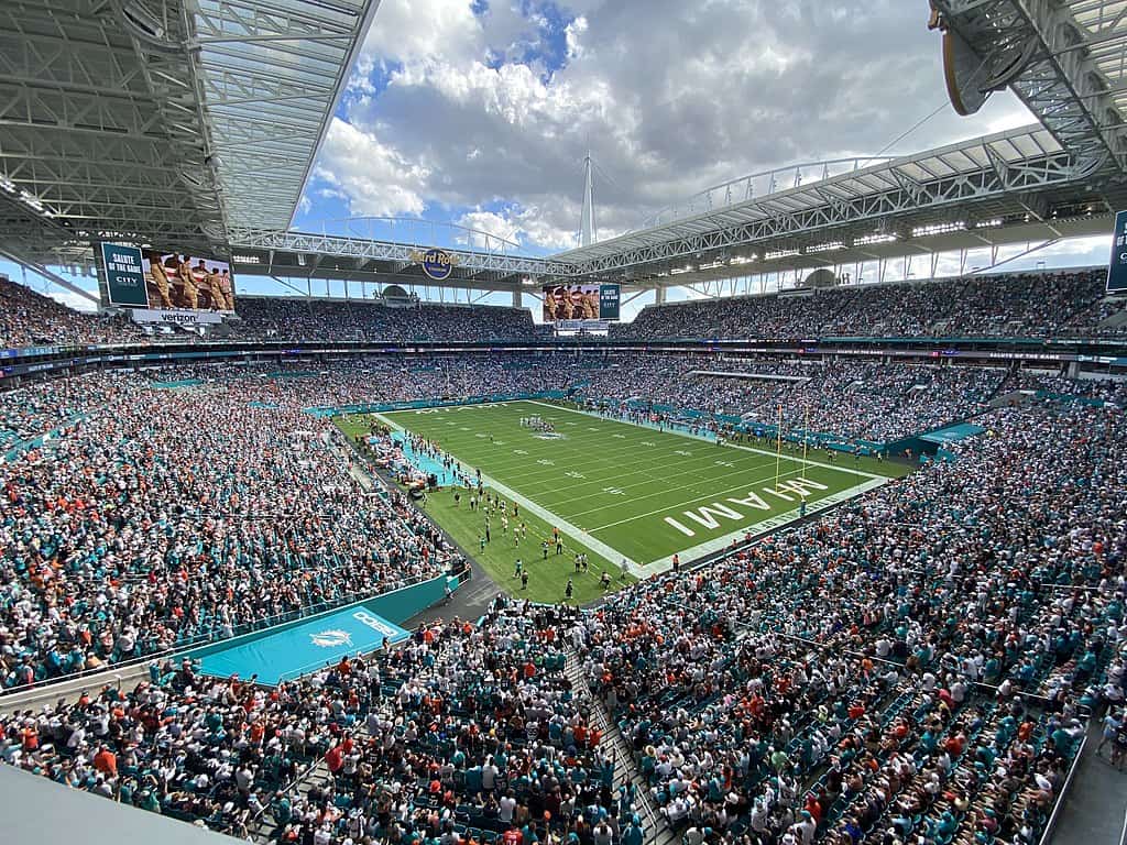 A Guide to Hard Rock Stadium and the F1 Race in Miami Photo Credit: Gattorfan252525 Wikipedia