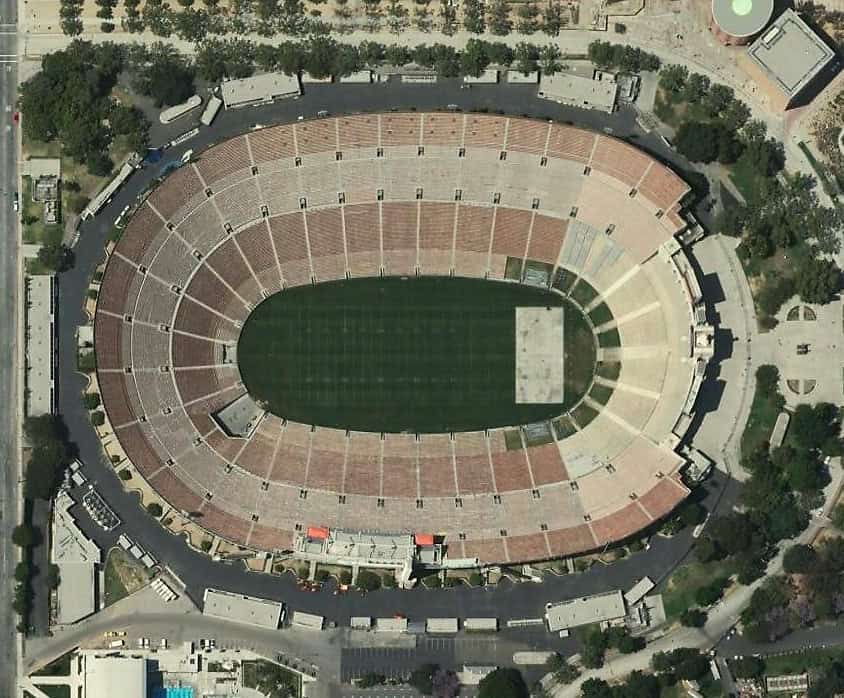 LA Coliseum: USC Football Gameday Guide Photo Credit NASA Wikipedia