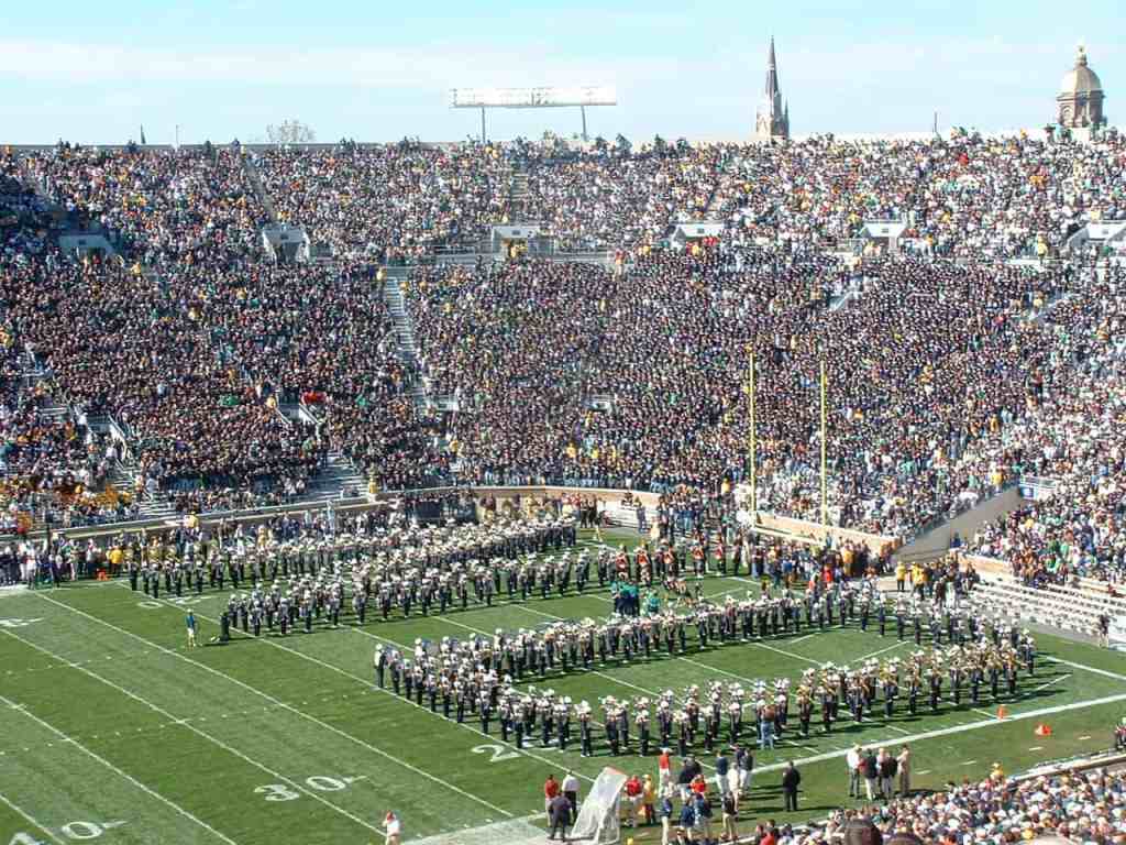 Notre Dame Stadium
Photo Credit: Tedmoseby Wikipedia