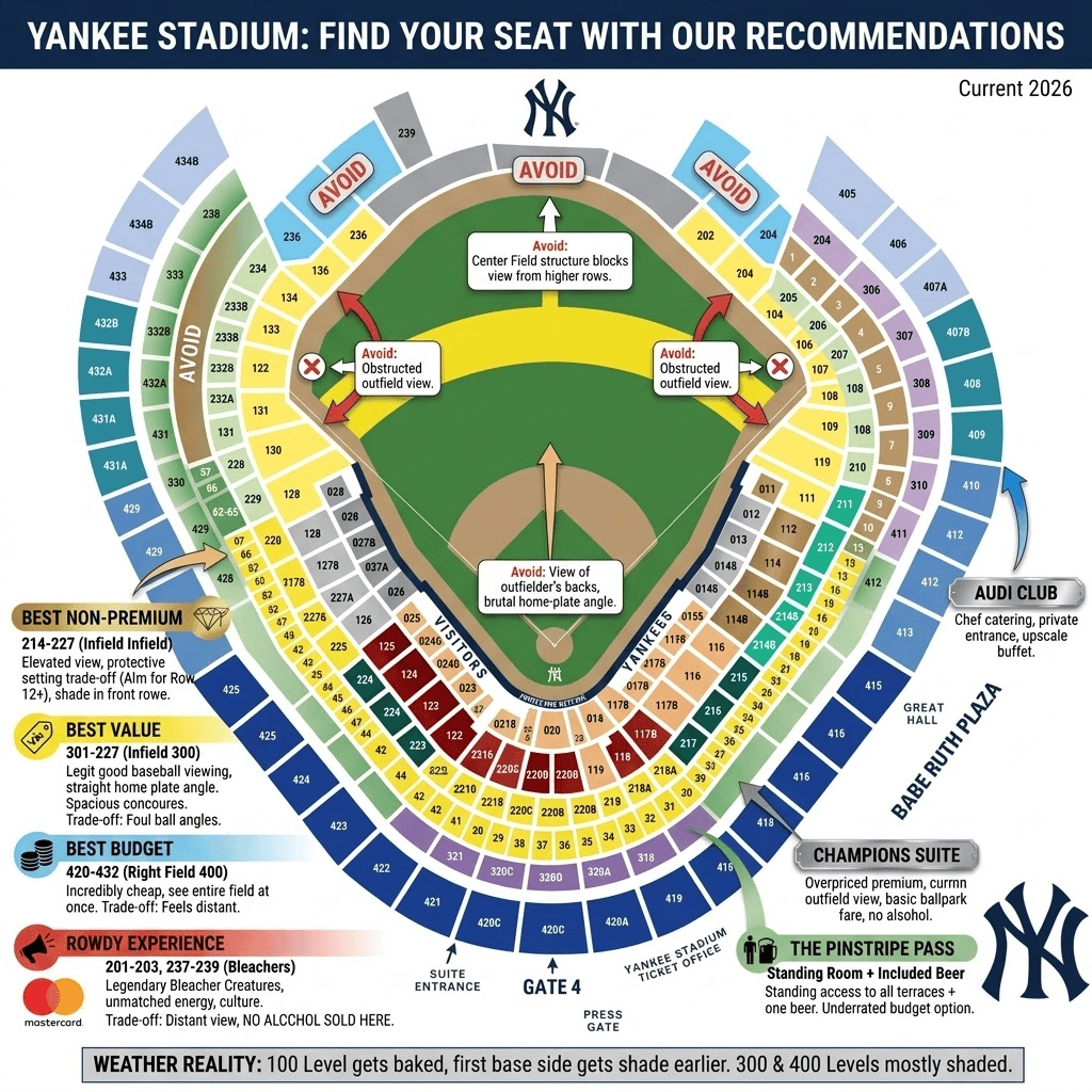 Yankee Stadium: Best Seats, Parking, Tips And More.