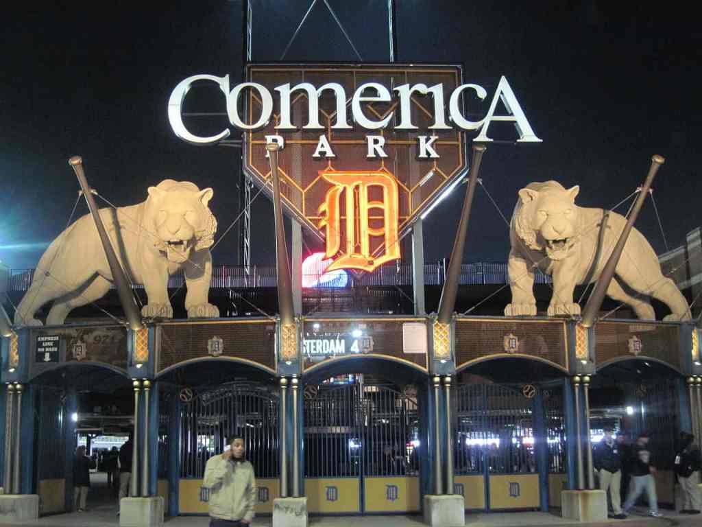 Comerica Park Guide: Detroit Tigers Gameday Guide and Tips 5 Comerica Park Bag Policy
Photo Credit Axle0000 wikipedia