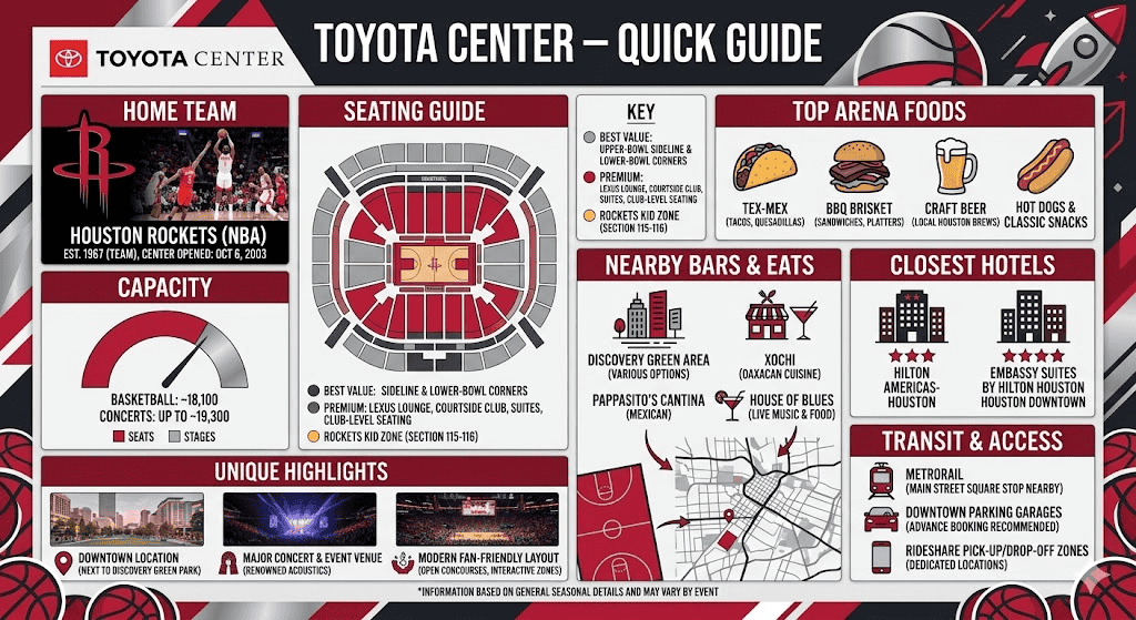 Toyota Center in Houston: Best Seats, Insider Tips and More.