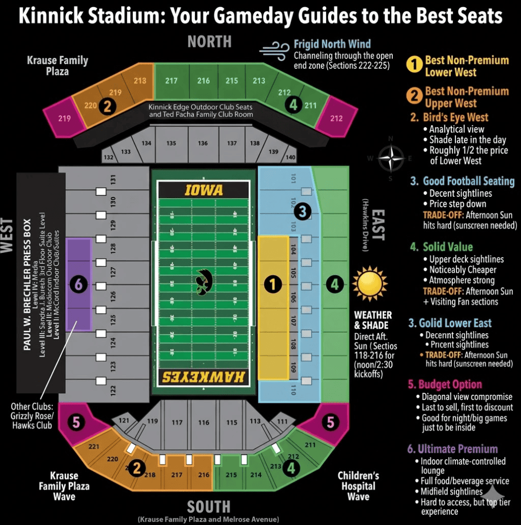 Kinnick Stadium: Iowa Football Gameday Tips and Guide.