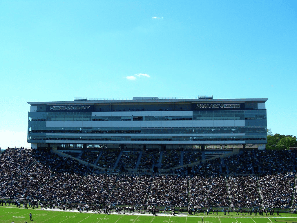 Ross-Ade Stadium Seating chartphoto credit: wikipedia