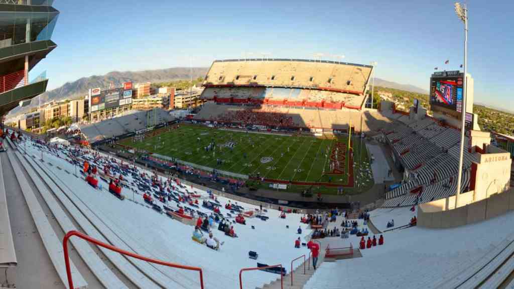 Arizona Stadium Seating Chart & Capacity
